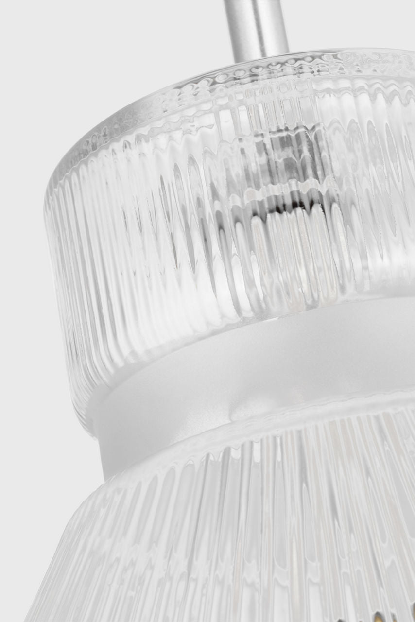 Liouet Medium Pendant Brushed Nickel