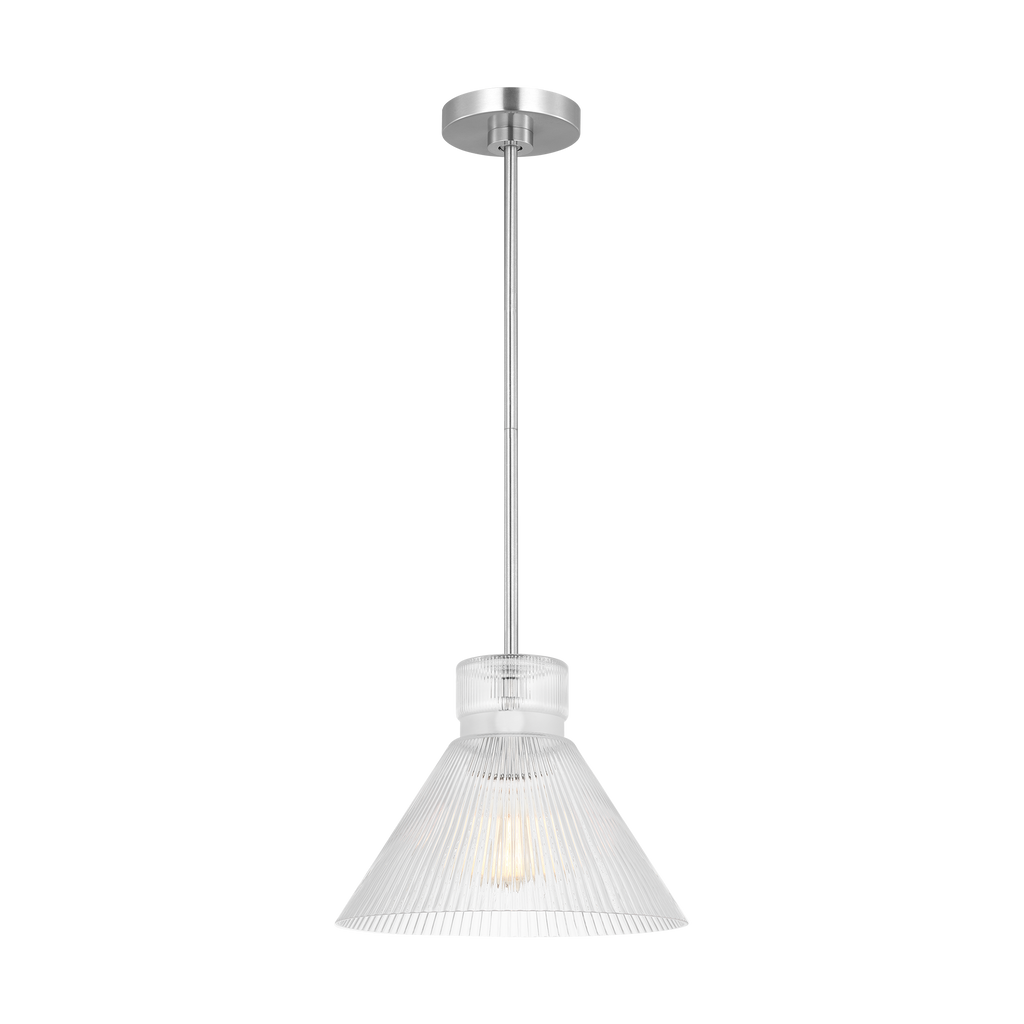 Liouet Medium Pendant Brushed Nickel