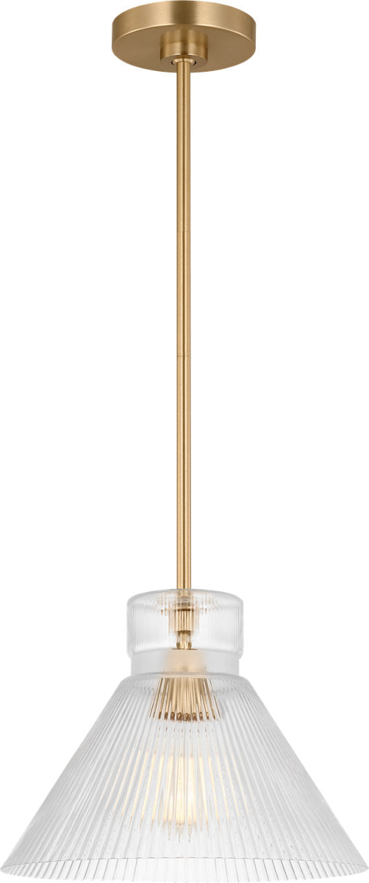 Liouet Medium Pendant Satin Brass