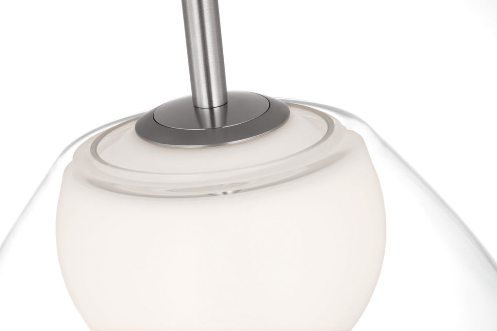 Suma Medium Pendant Brushed Nickel