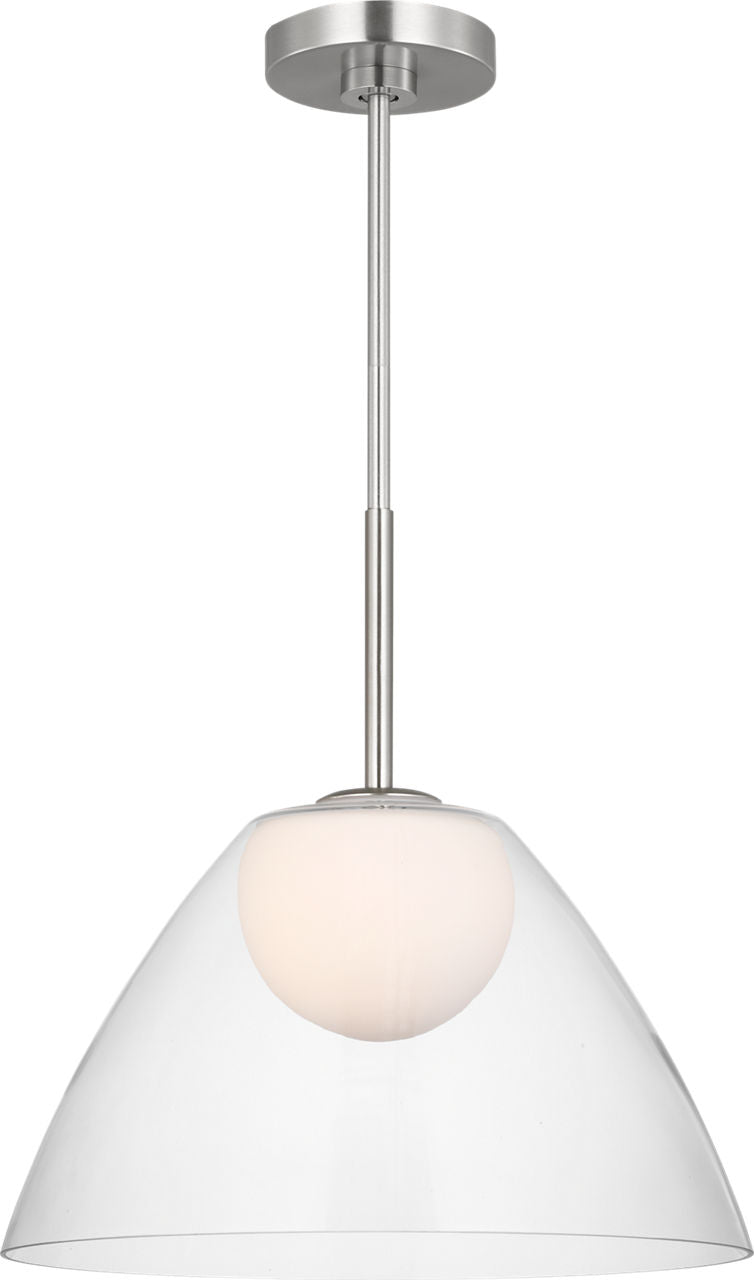 Suma Medium Pendant Brushed Nickel