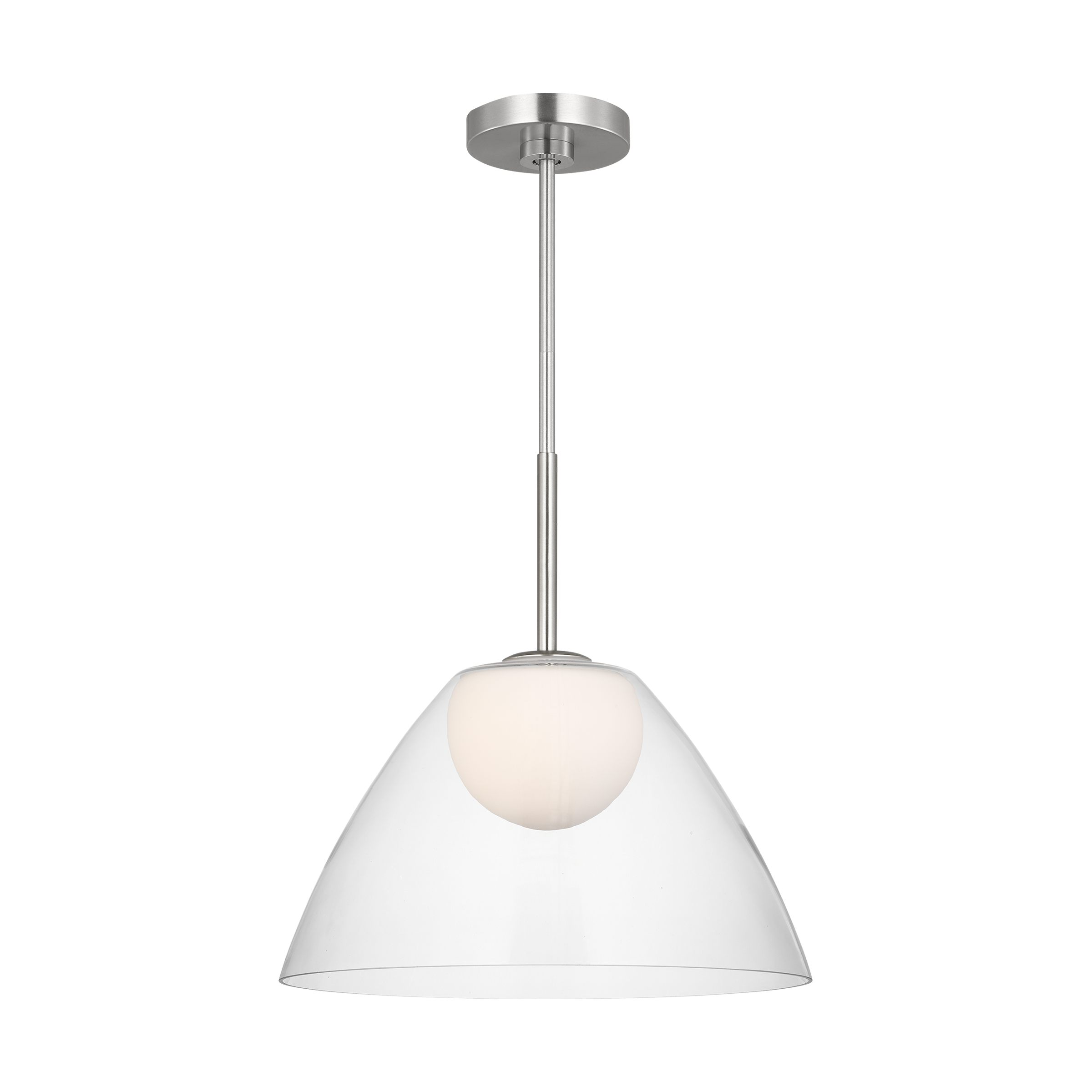 Suma Medium Pendant Brushed Nickel
