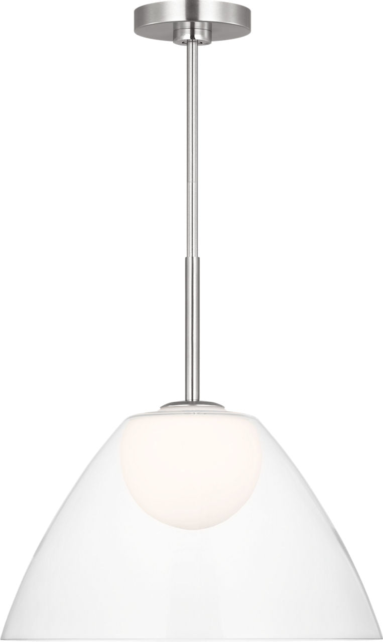Suma Medium Pendant Brushed Nickel