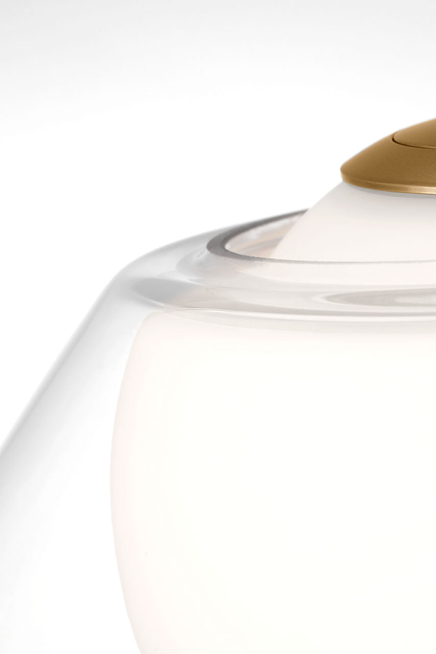 Suma Medium Pendant Satin Brass