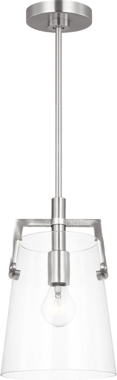 Crofton Small Pendant Brushed Nickel