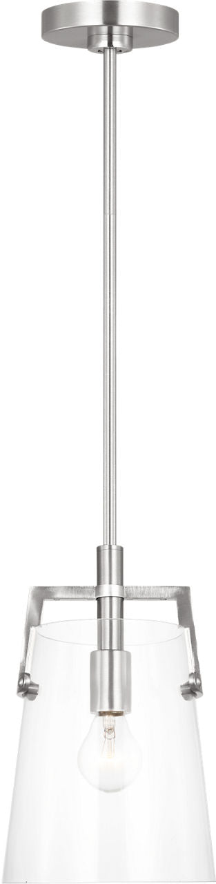 Crofton Small Pendant Brushed Nickel