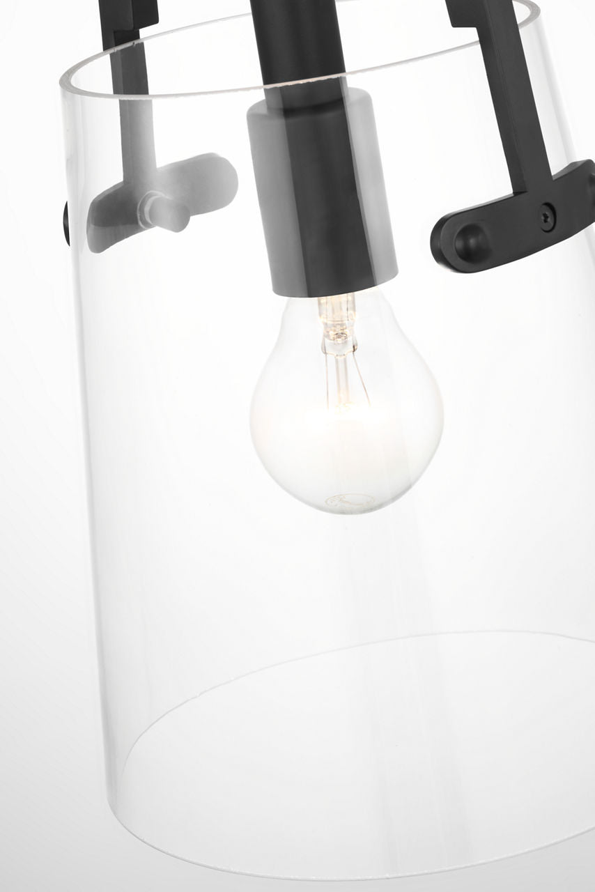 Crofton Small Pendant Midnight Black