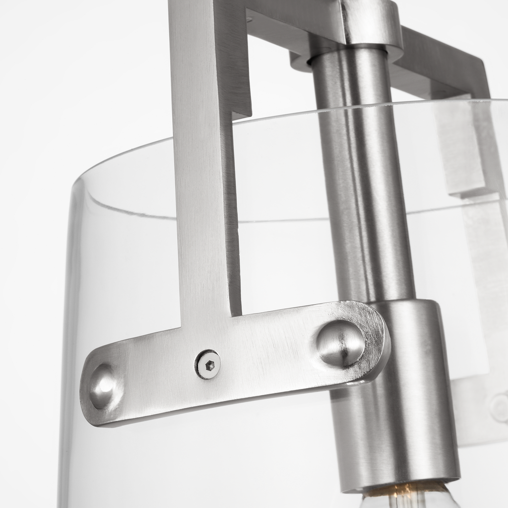 Crofton Medium Pendant Brushed Nickel