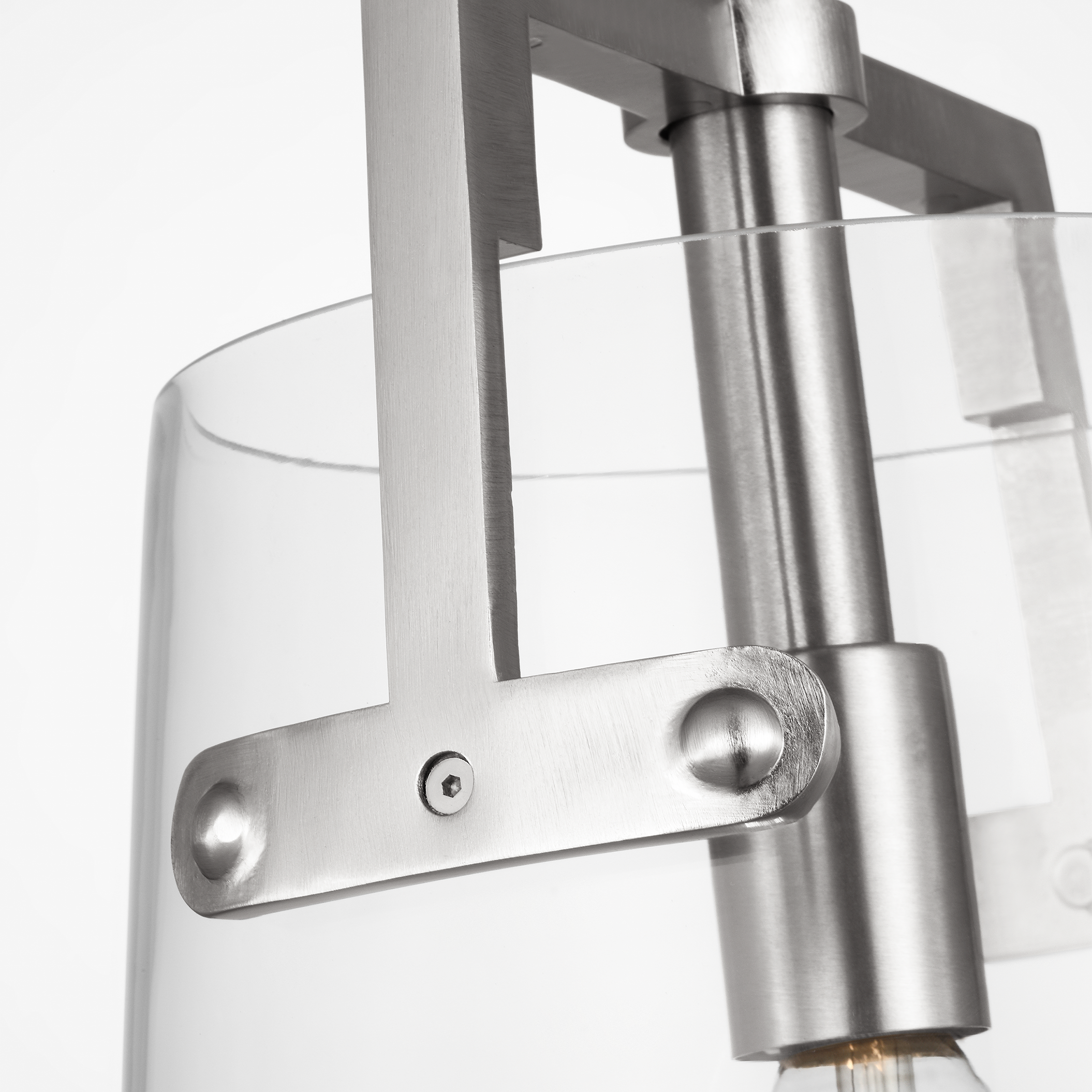 Crofton Medium Pendant Brushed Nickel