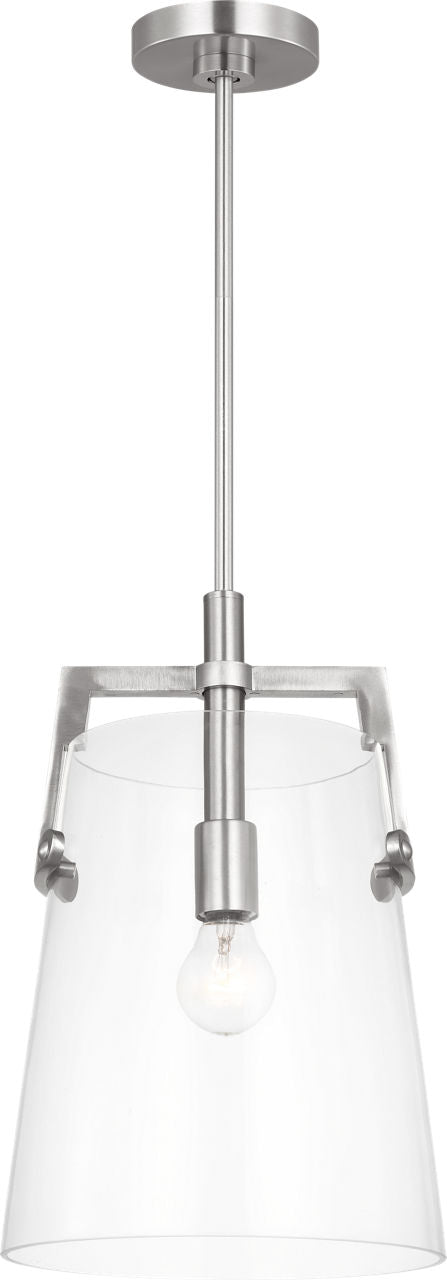 Crofton Medium Pendant Brushed Nickel