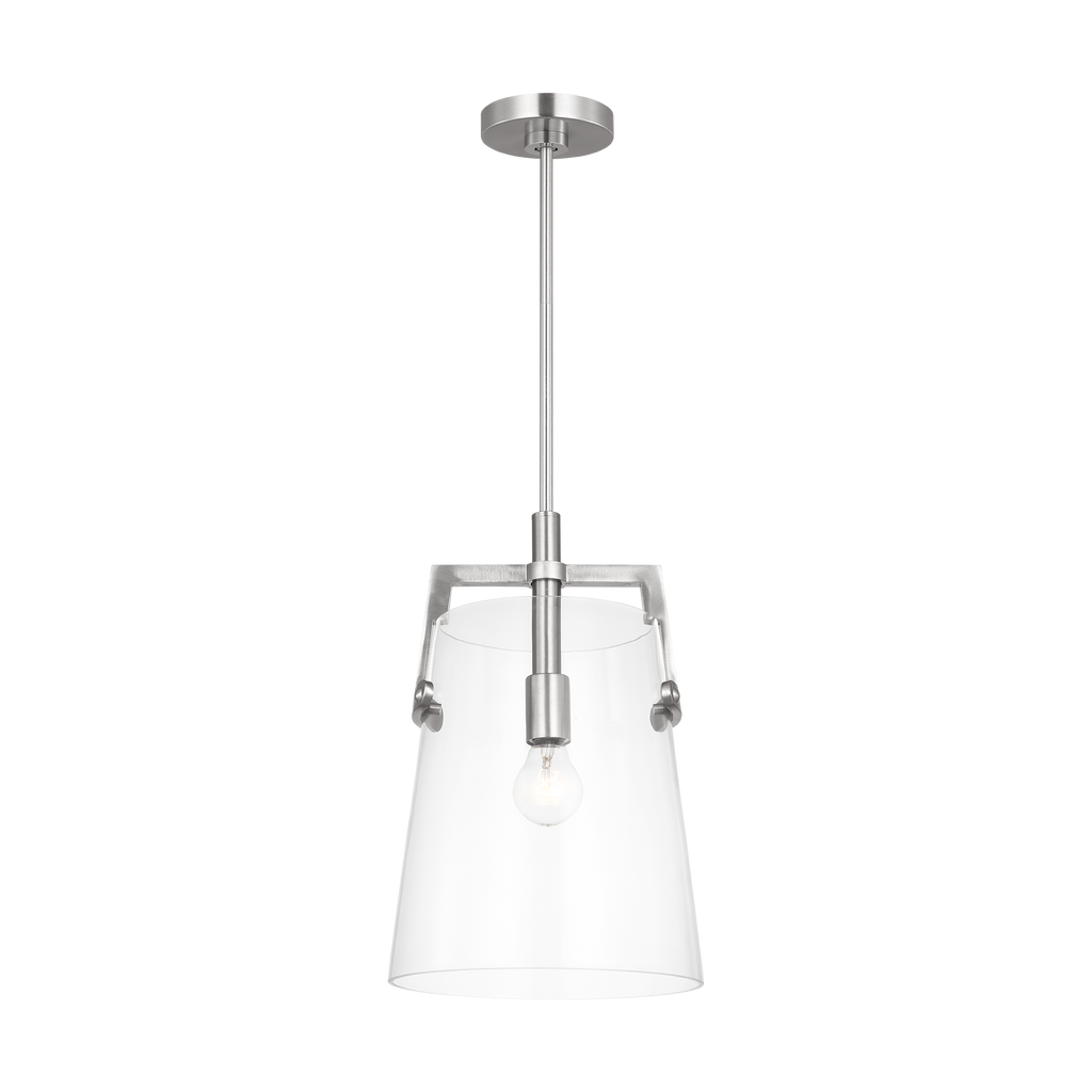 Crofton Medium Pendant Brushed Nickel