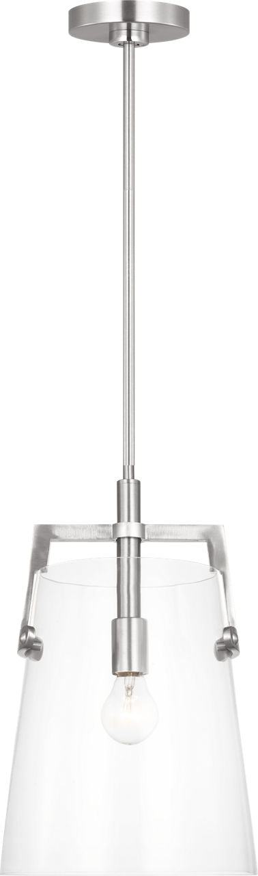 Crofton Medium Pendant Brushed Nickel