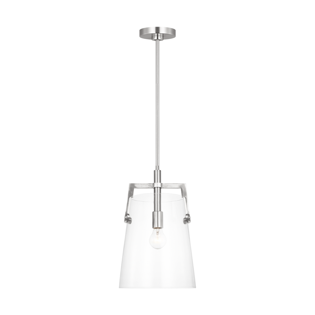 Crofton Medium Pendant Brushed Nickel