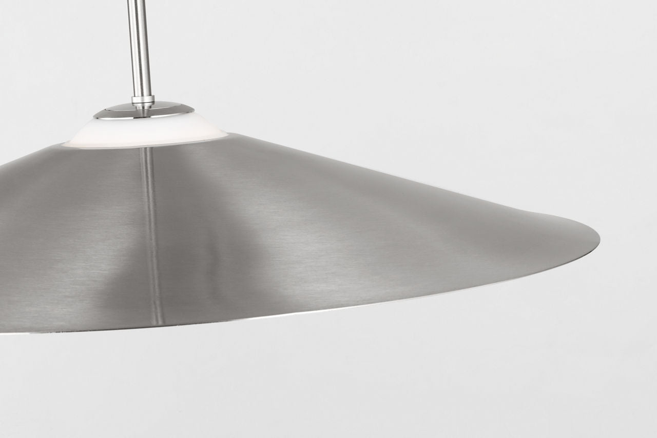 Astra Medium Pendant Brushed Nickel