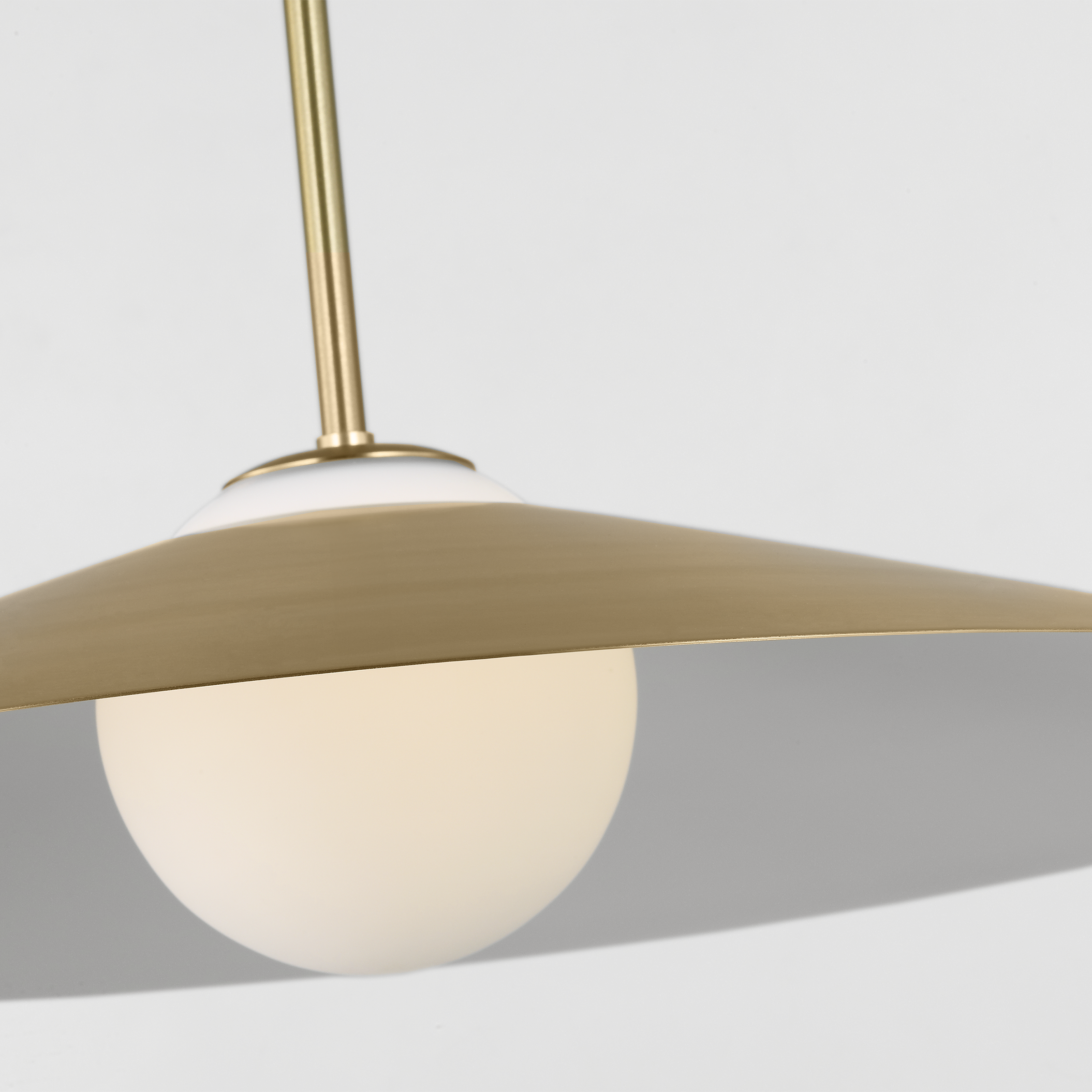 Astra Medium Pendant Satin Brass