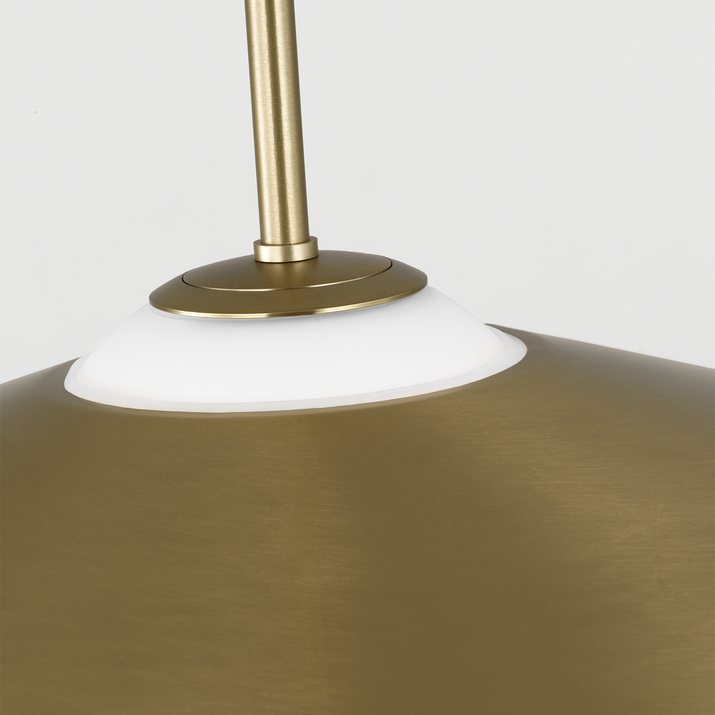 Astra Medium Pendant Satin Brass
