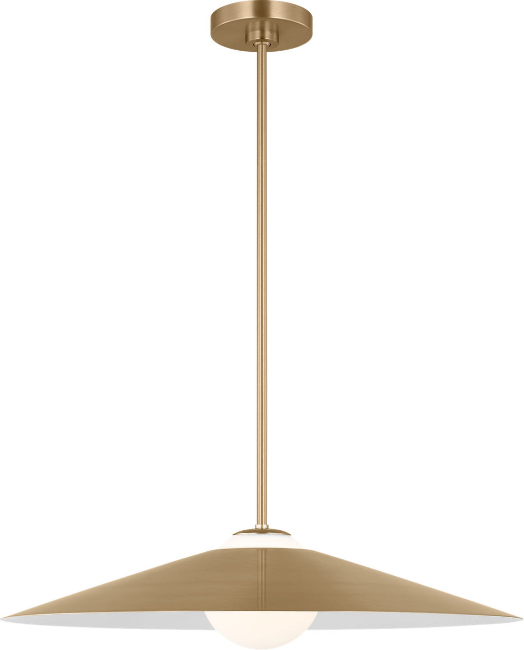 Astra Medium Pendant Satin Brass