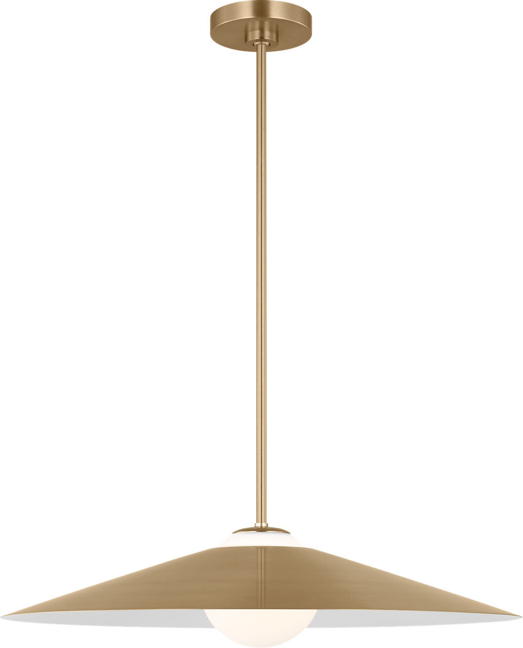 Astra Medium Pendant Satin Brass