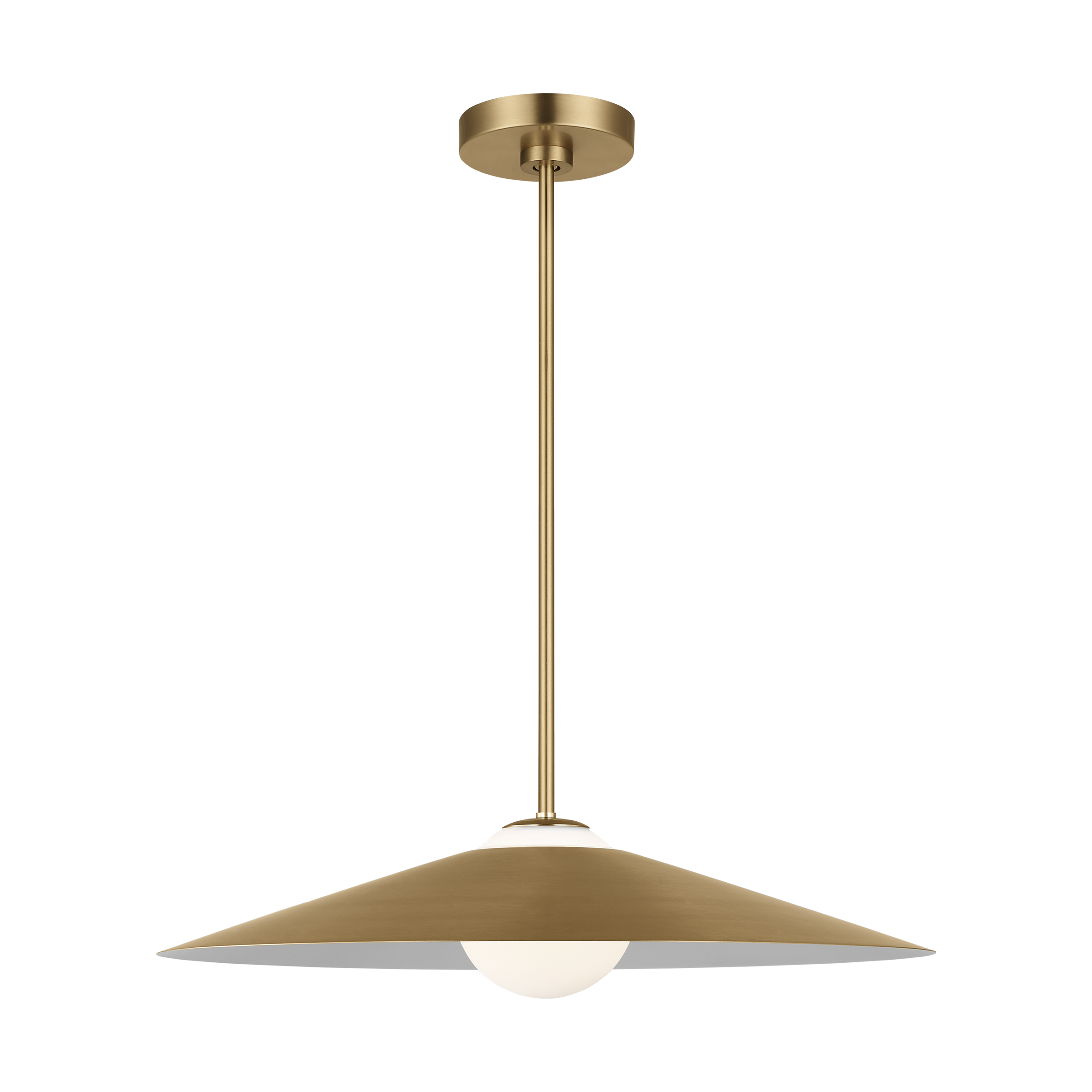 Astra Medium Pendant Satin Brass