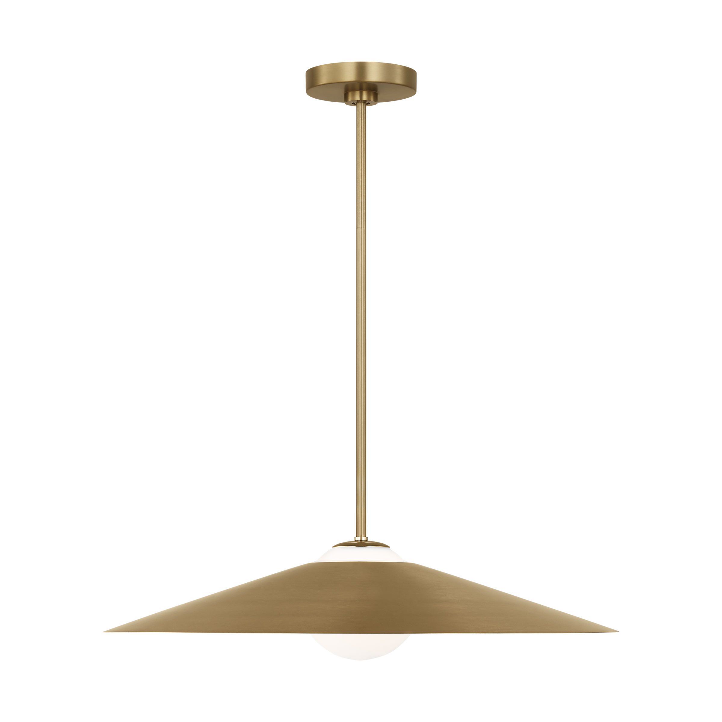 Astra Medium Pendant Satin Brass