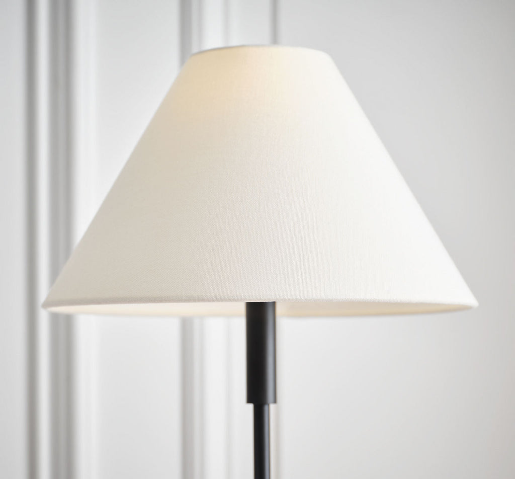 Porteau Medium Table Lamp Midnight Black Bulbs Inc