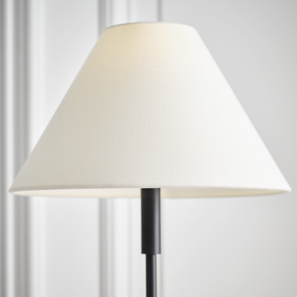 Porteau Medium Table Lamp Midnight Black Bulbs Inc