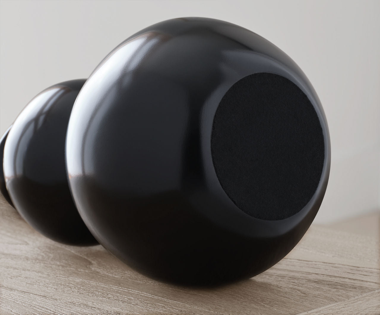 Buckley Medium Table Lamp Gloss Black Bulbs Inc