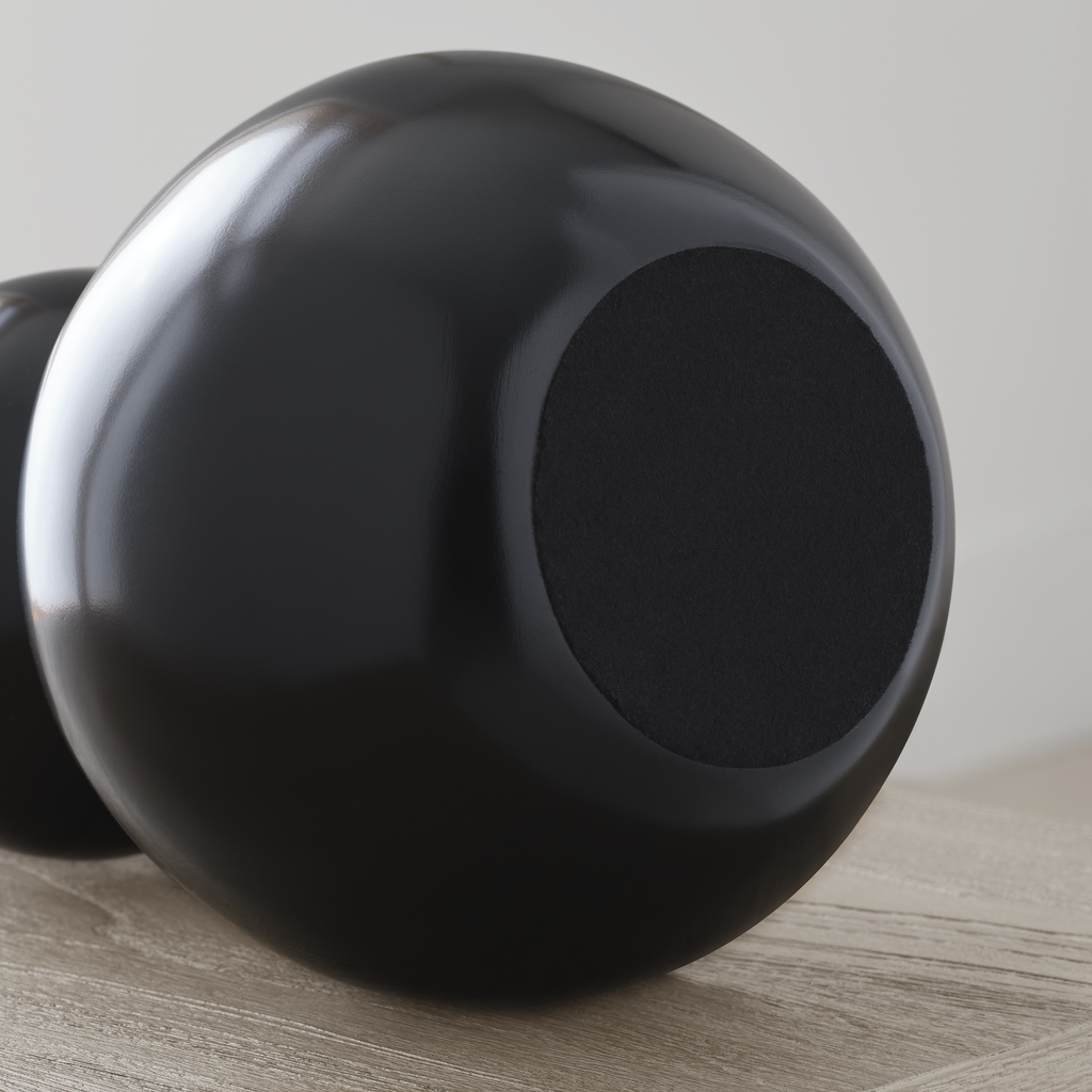 Buckley Medium Table Lamp Gloss Black Bulbs Inc