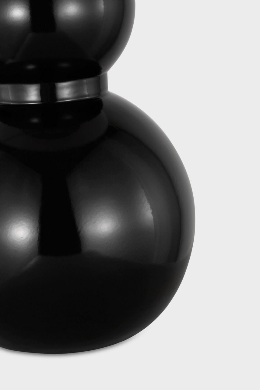 Buckley Medium Table Lamp Gloss Black Bulbs Inc