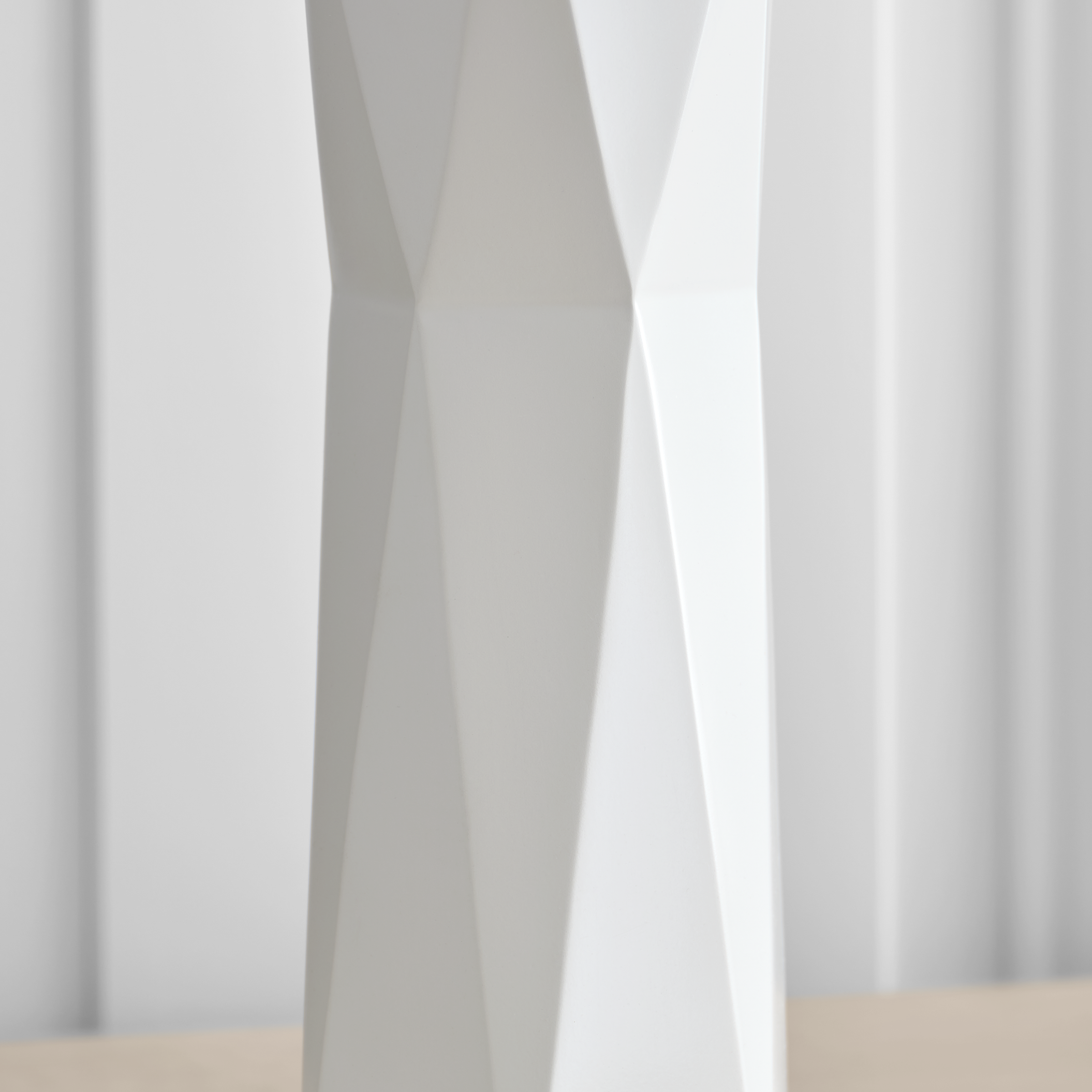 Fernwood Medium Table Lamp Gloss White Bulbs Inc