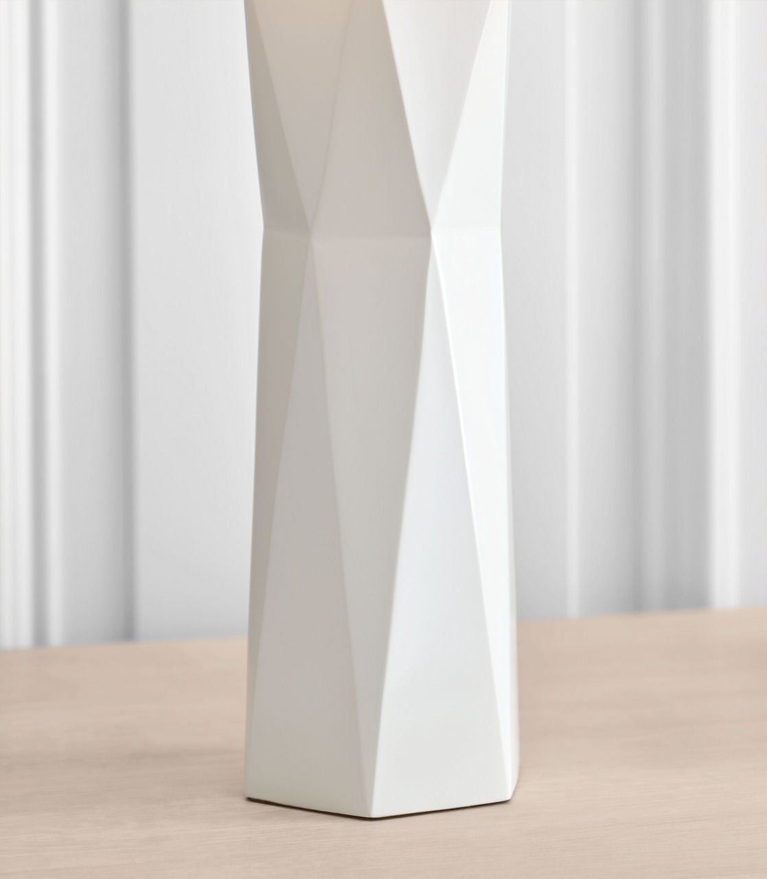 Fernwood Medium Table Lamp Gloss White Bulbs Inc