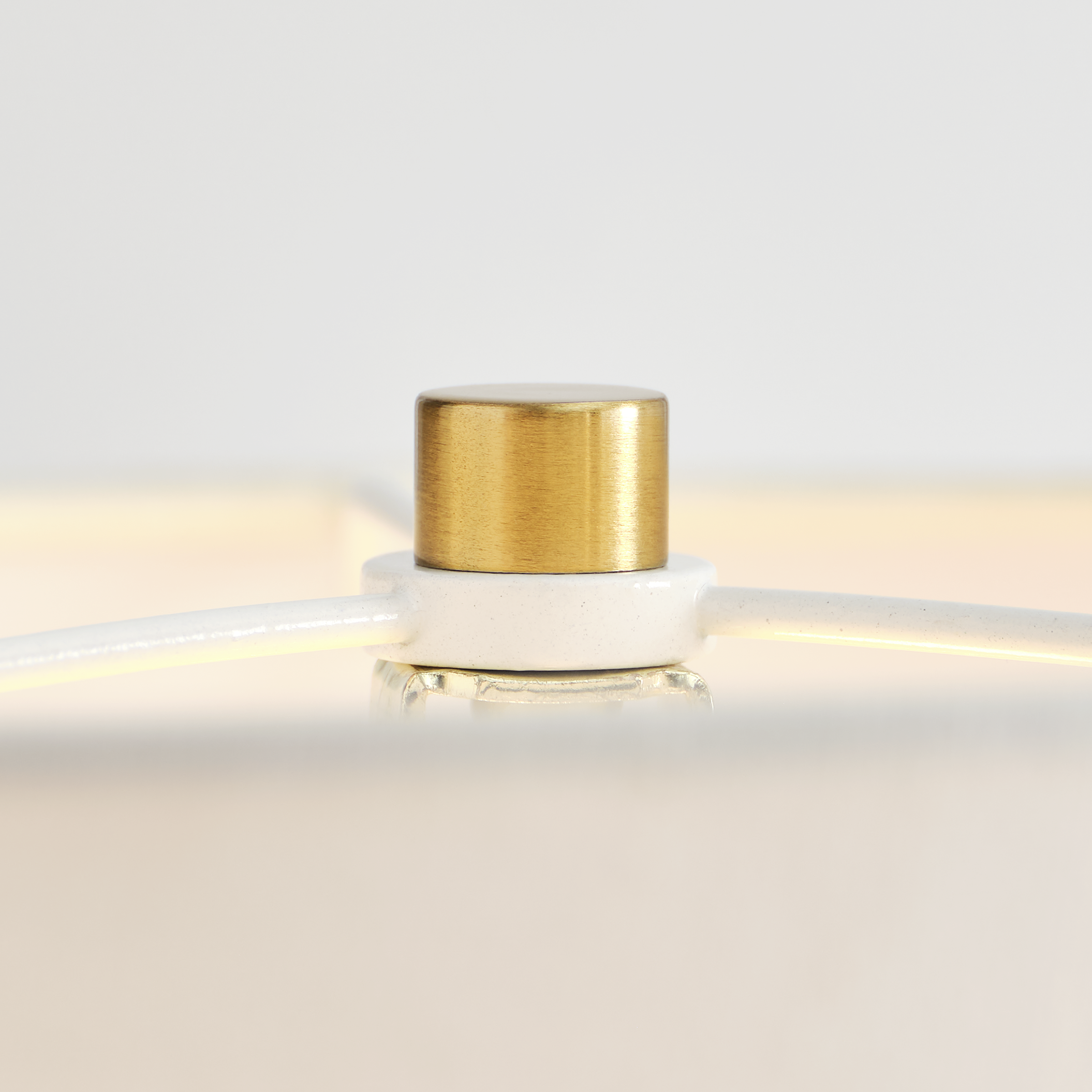 Fernwood Medium Table Lamp Gloss White Bulbs Inc