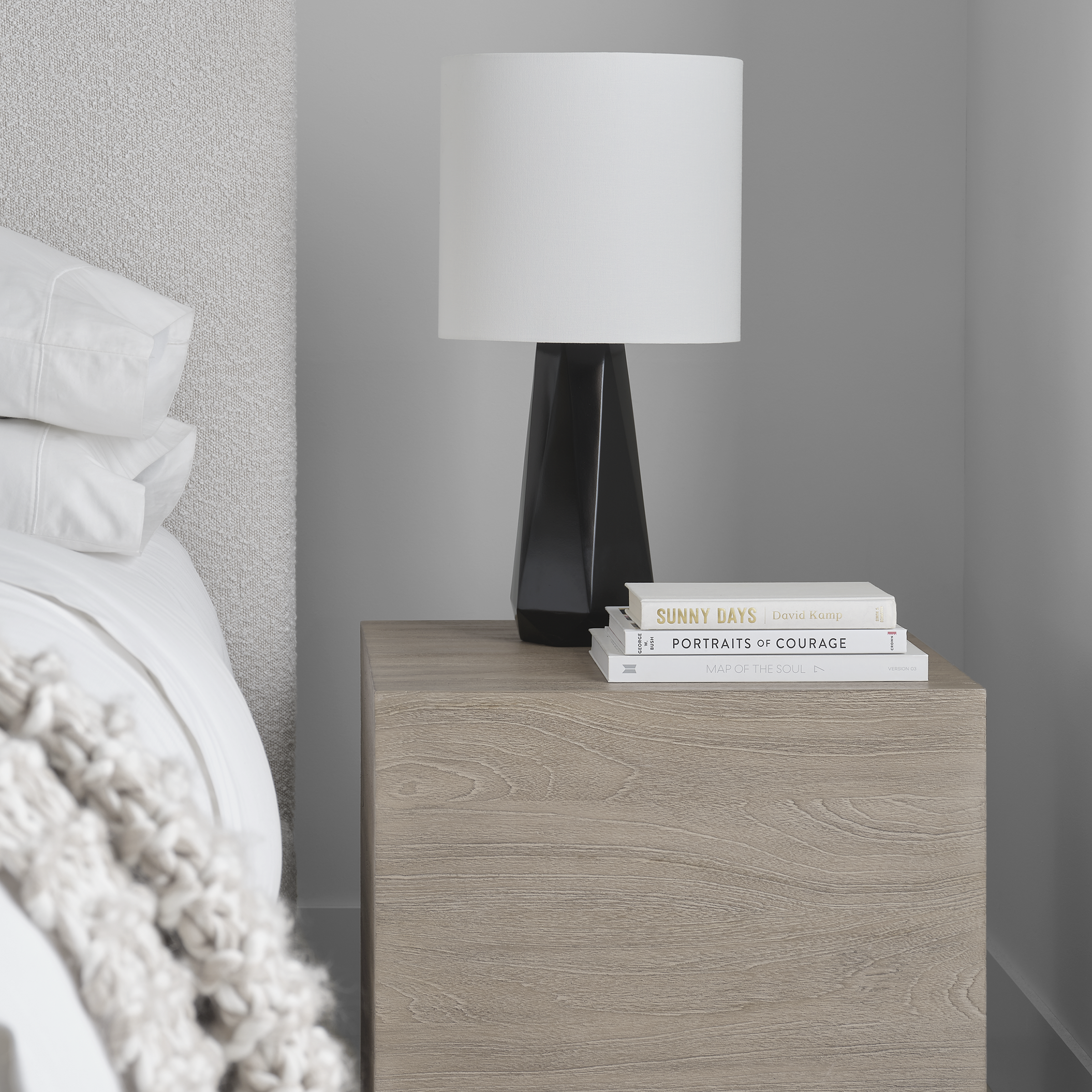 Moresby Medium Table Lamp Gloss Black Bulbs Inc