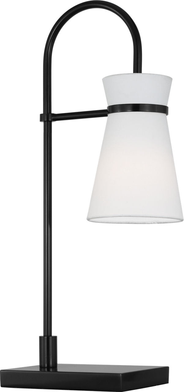Binx Medium Task Table Lamp Midnight Black Bulbs Inc