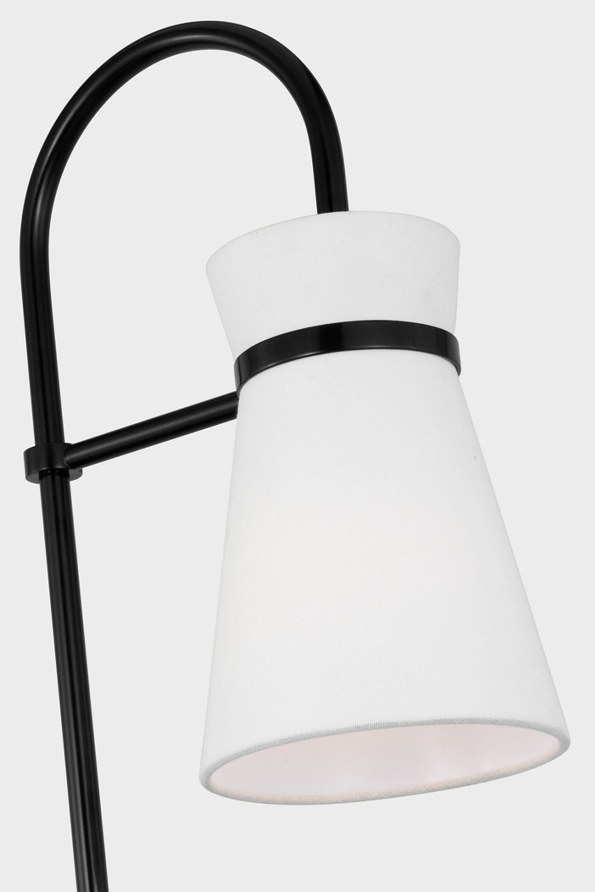 Binx Medium Task Table Lamp Midnight Black Bulbs Inc