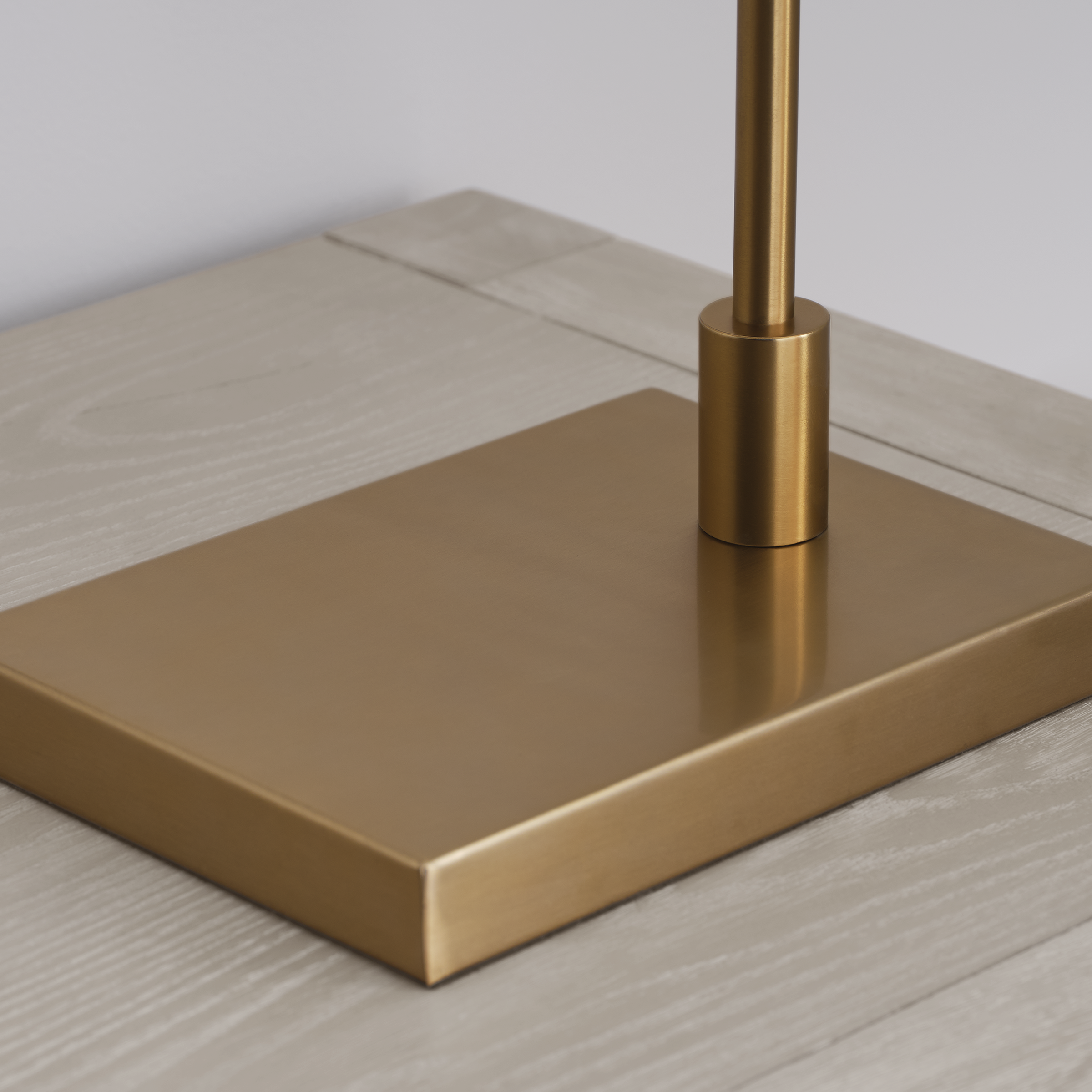 Binx Medium Task Table Lamp Satin Brass Bulbs Inc