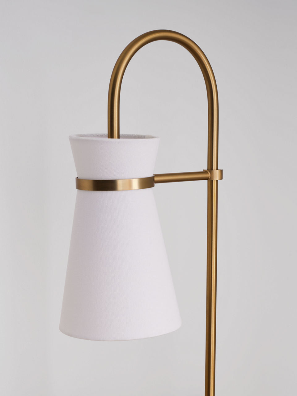 Binx Medium Task Table Lamp Satin Brass Bulbs Inc