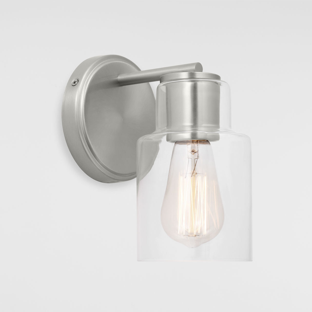 Sayward Small Sconce Brushed Steel