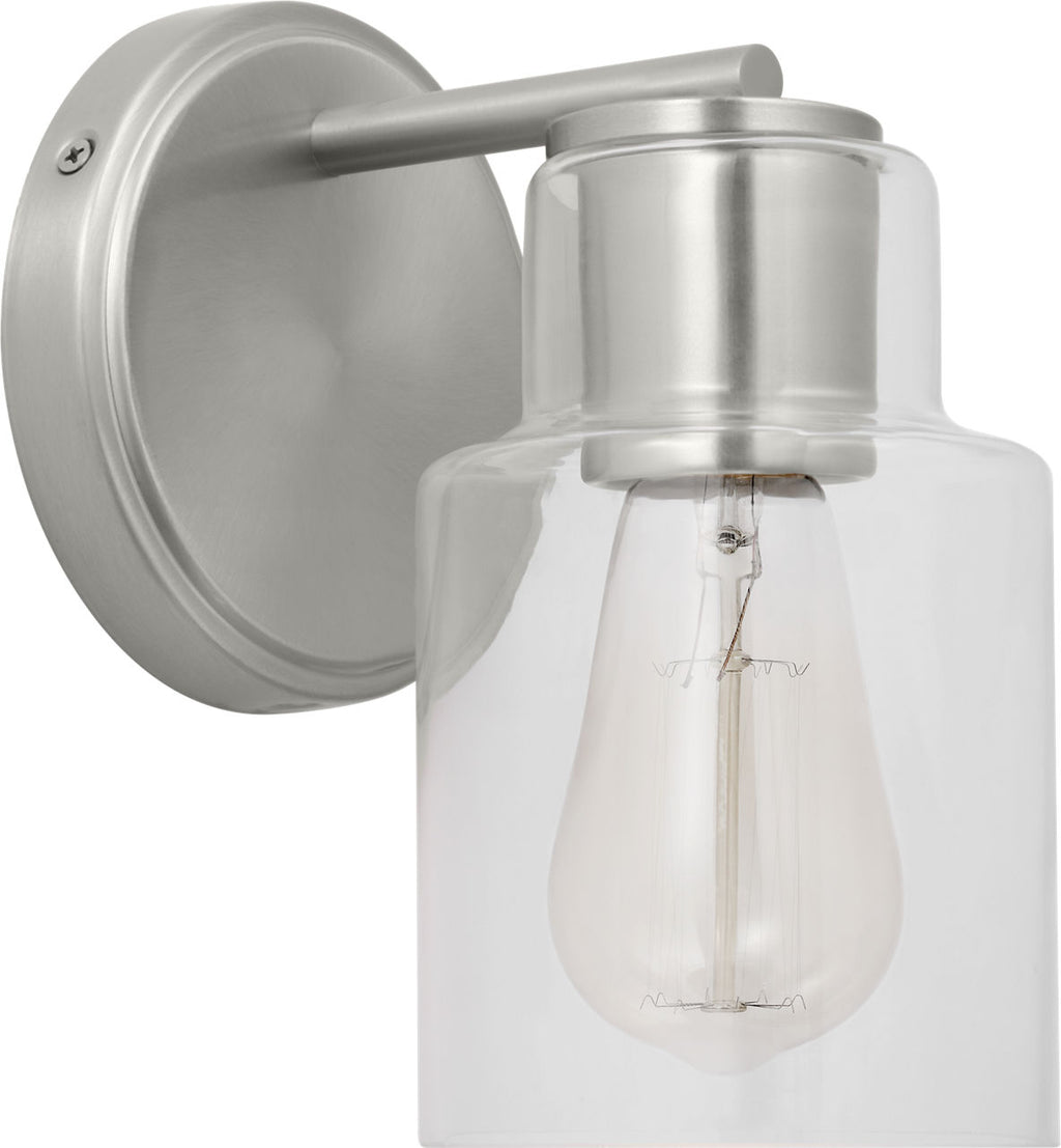Sayward Small Sconce Brushed Steel