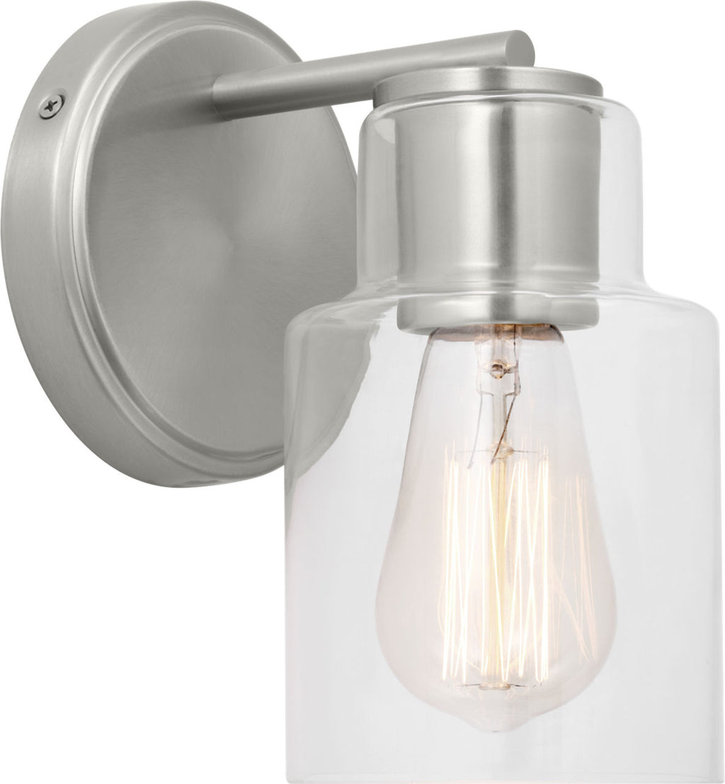 Sayward Small Sconce Brushed Steel
