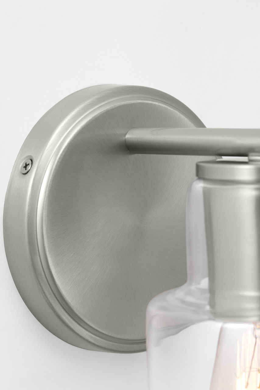 Sayward Small Sconce Brushed Steel