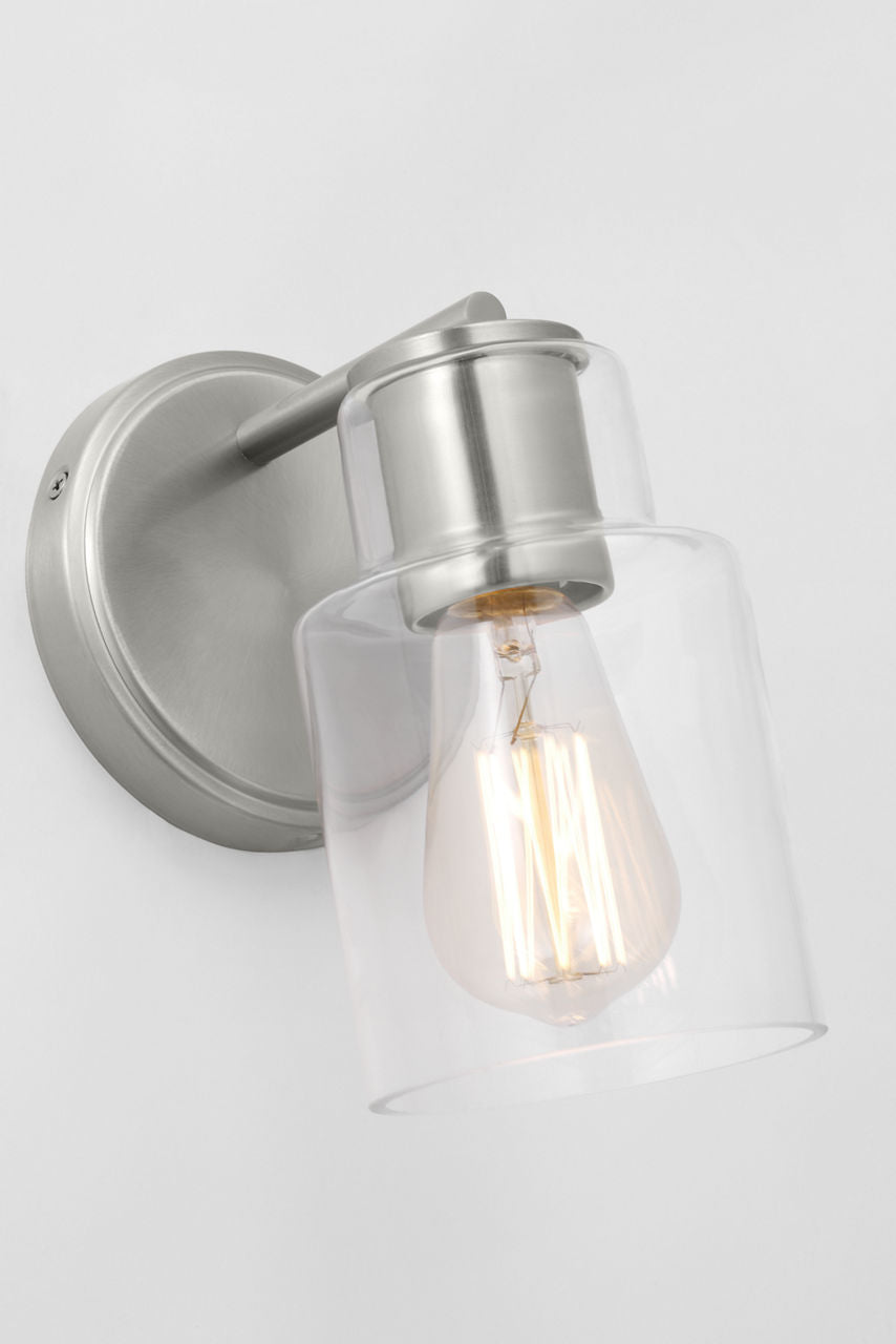 Sayward Small Sconce Brushed Steel