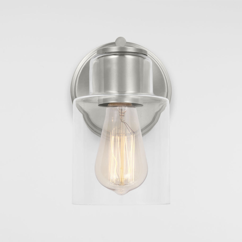 Sayward Small Sconce Brushed Steel