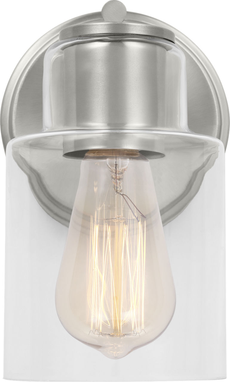 Sayward Small Sconce Brushed Steel
