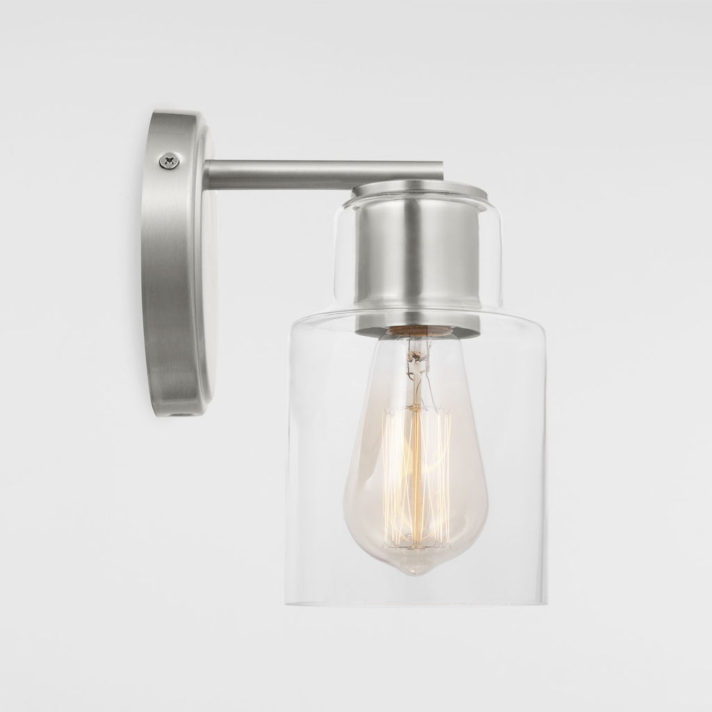 Sayward Small Sconce Brushed Steel