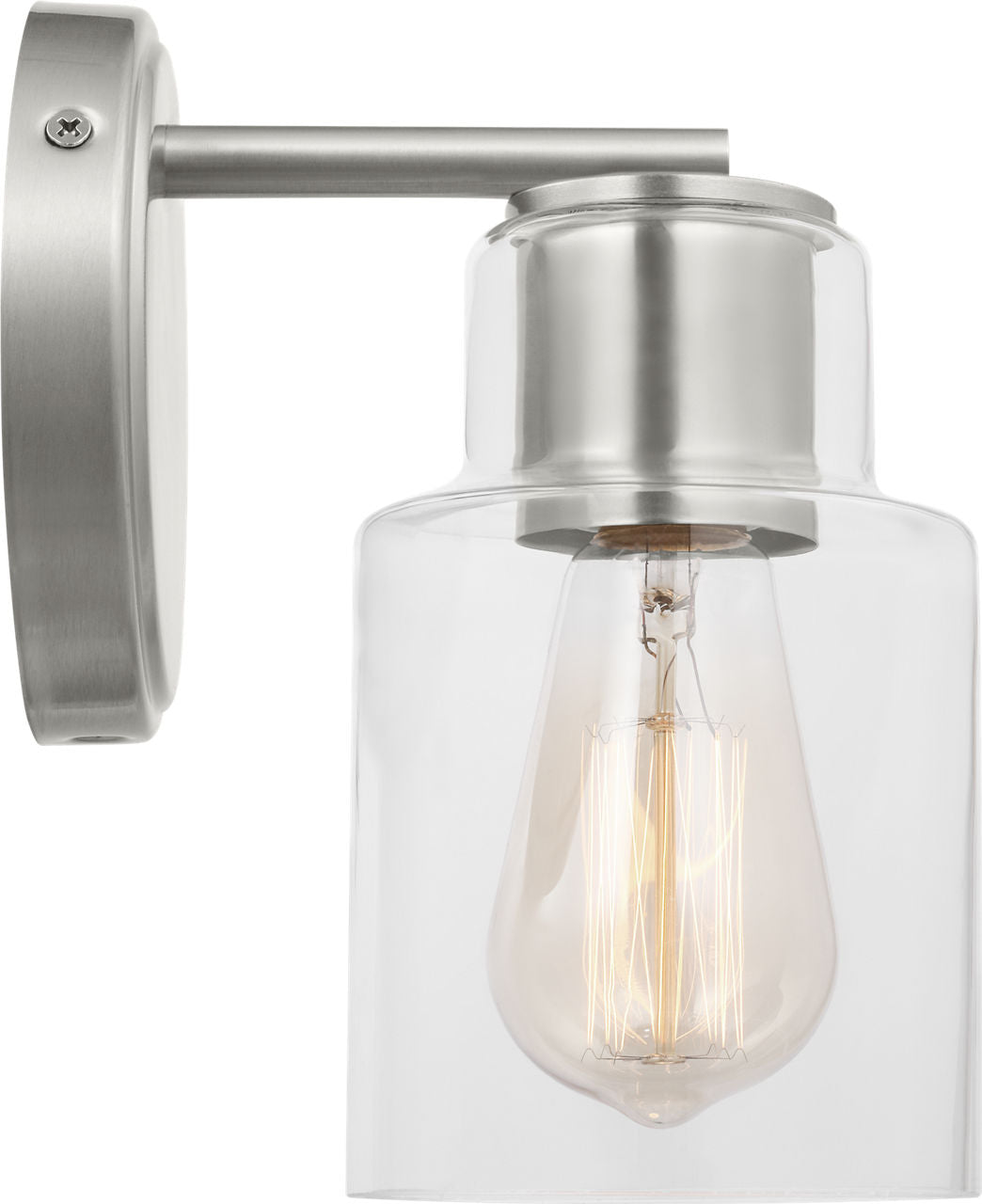 Sayward Small Sconce Brushed Steel