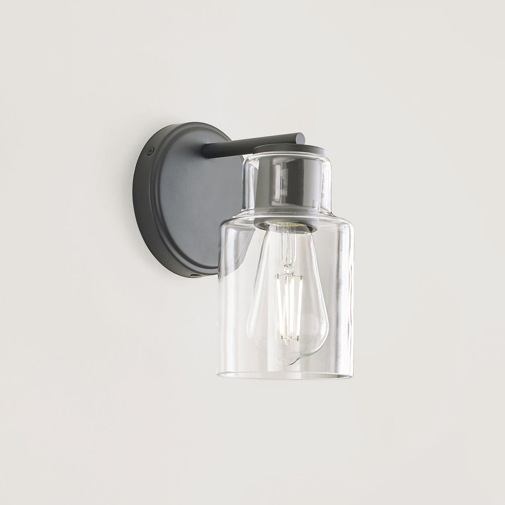 Sayward Small Sconce Midnight Black