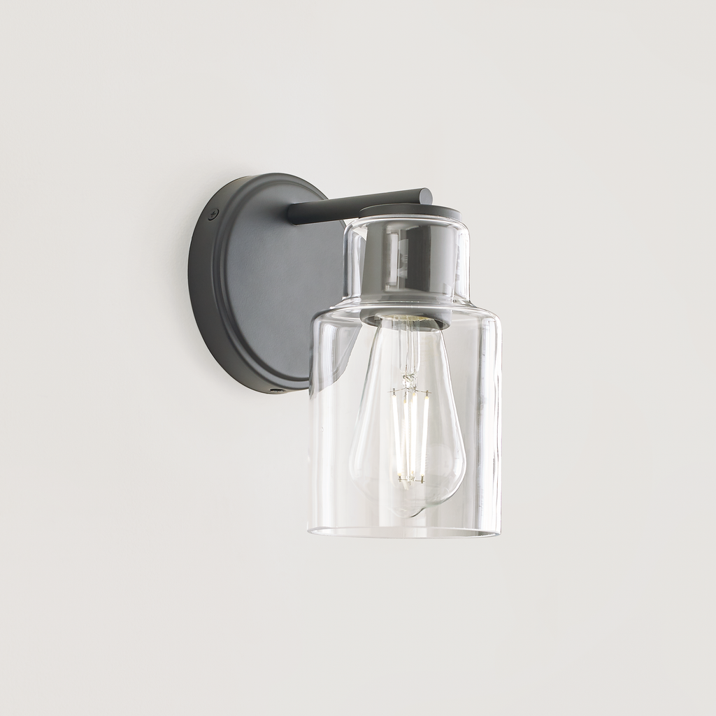 Sayward Small Sconce Midnight Black