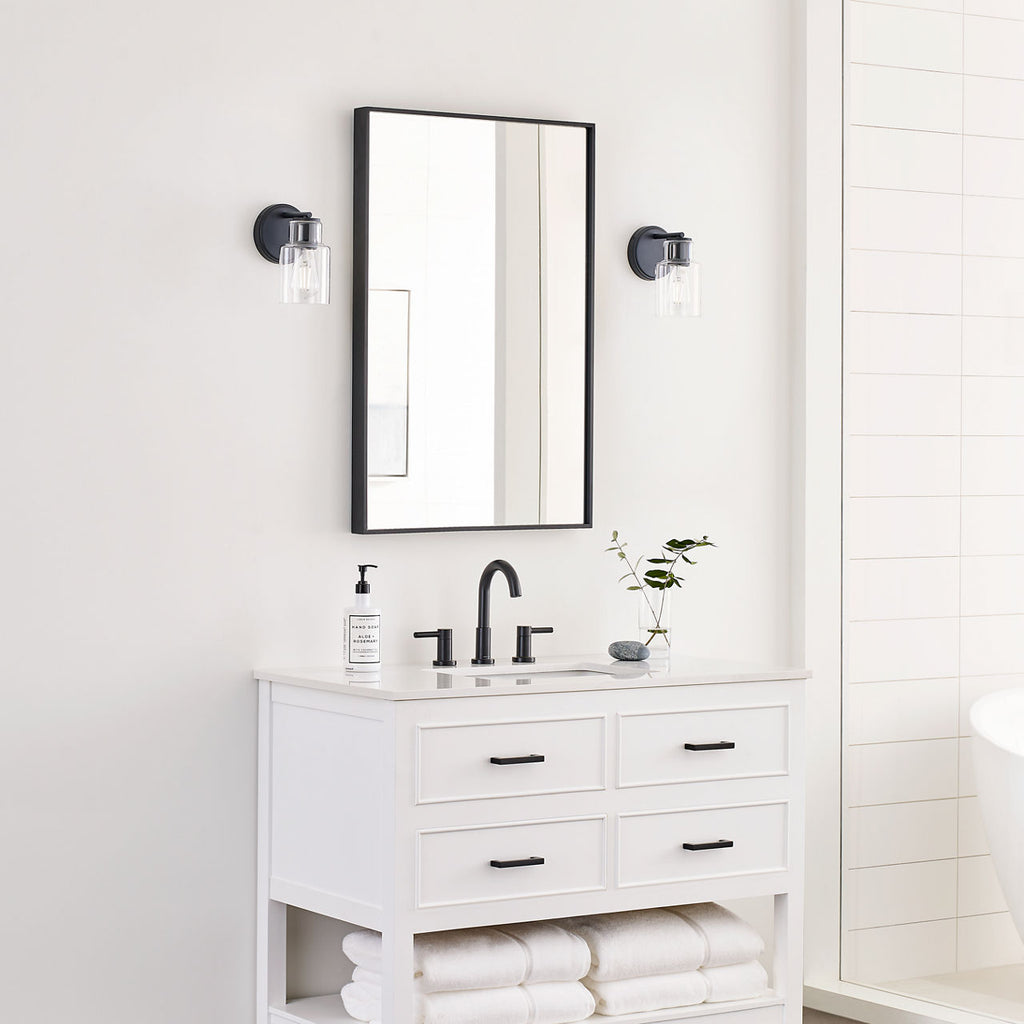 Sayward Small Sconce Midnight Black