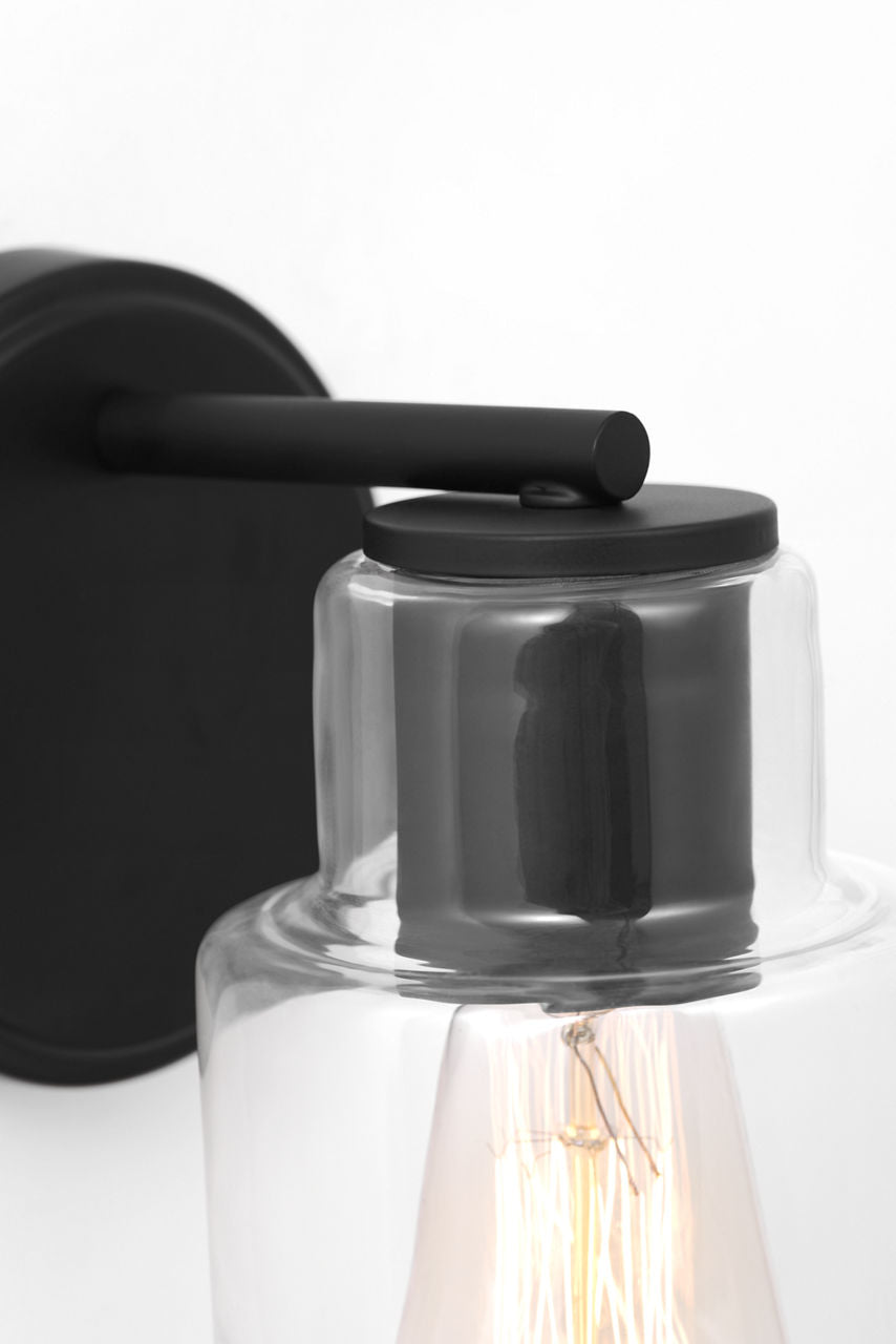 Sayward Small Sconce Midnight Black